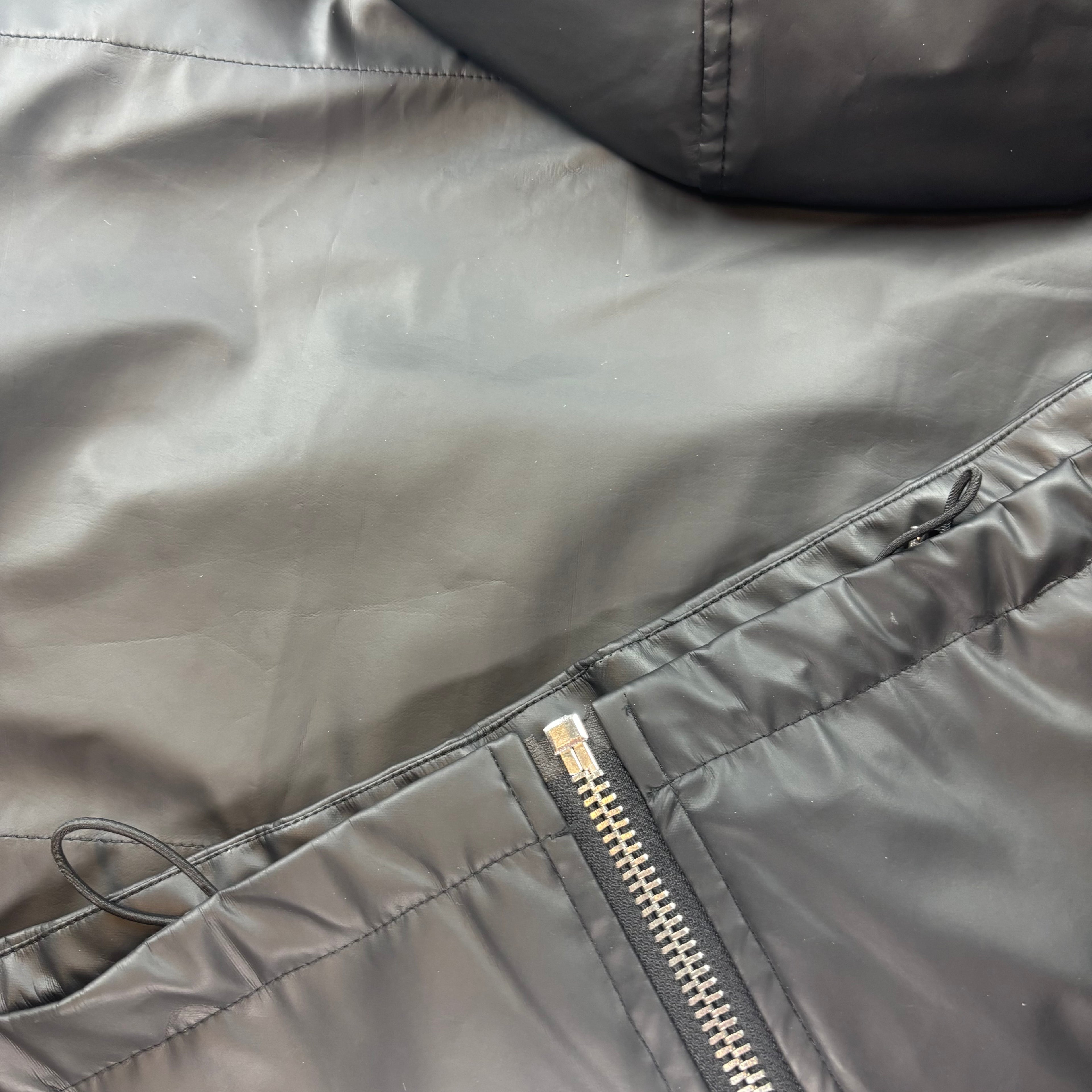 Manière De Voir Vegan Leather Zip Up Jacket