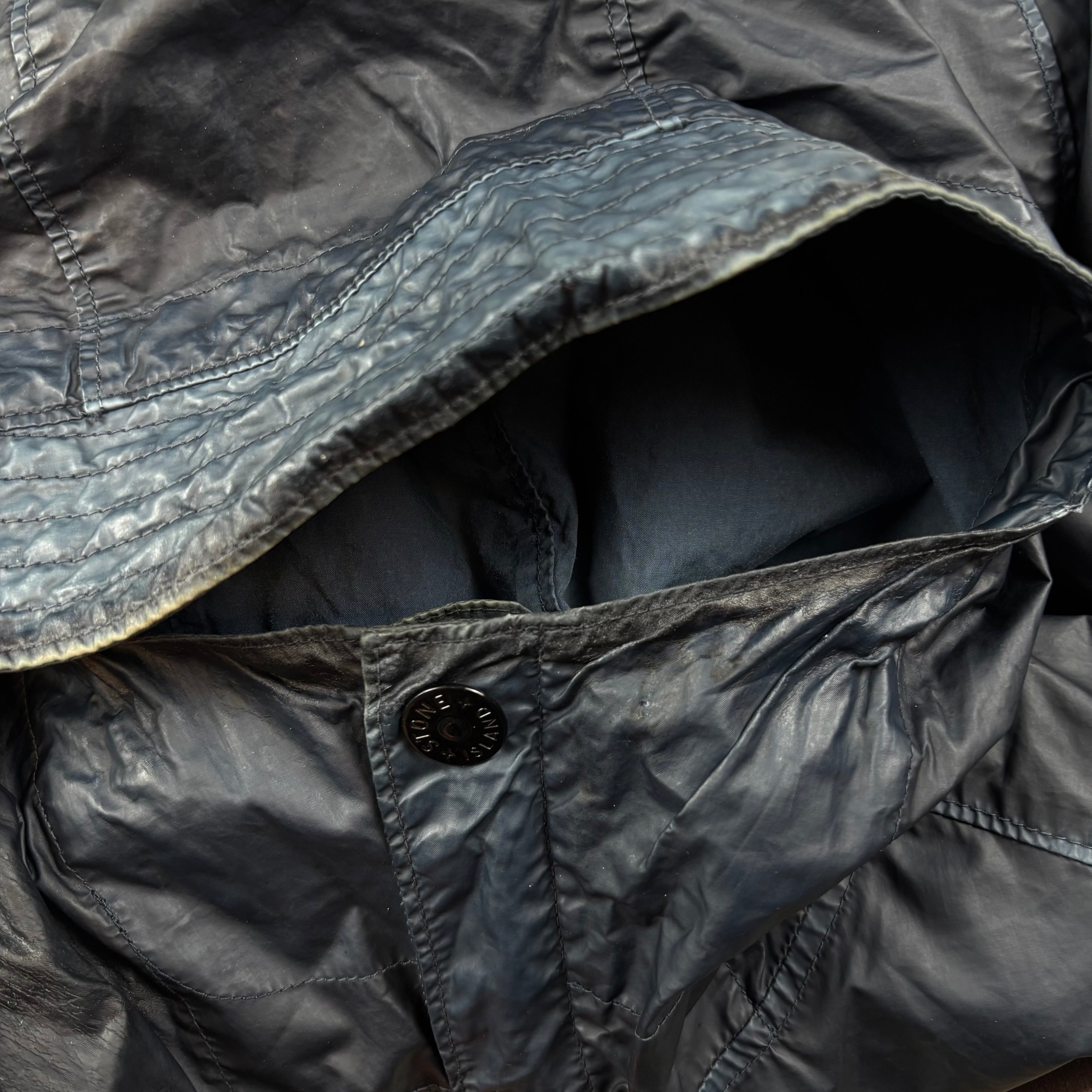 Stone Island Mussola Gommata Hooded Jacket 2013