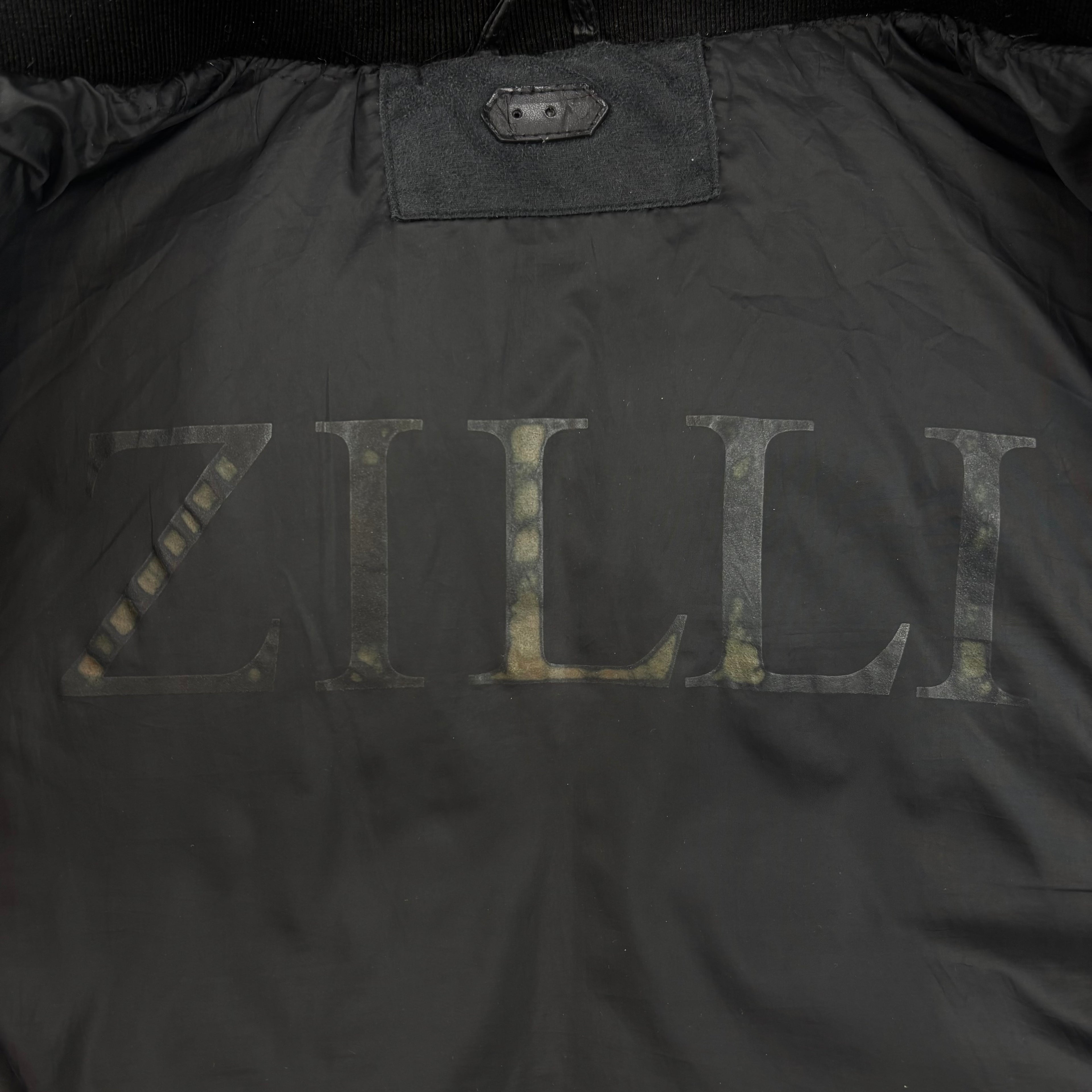 Zilli Black Duck Down Puffer Jacket