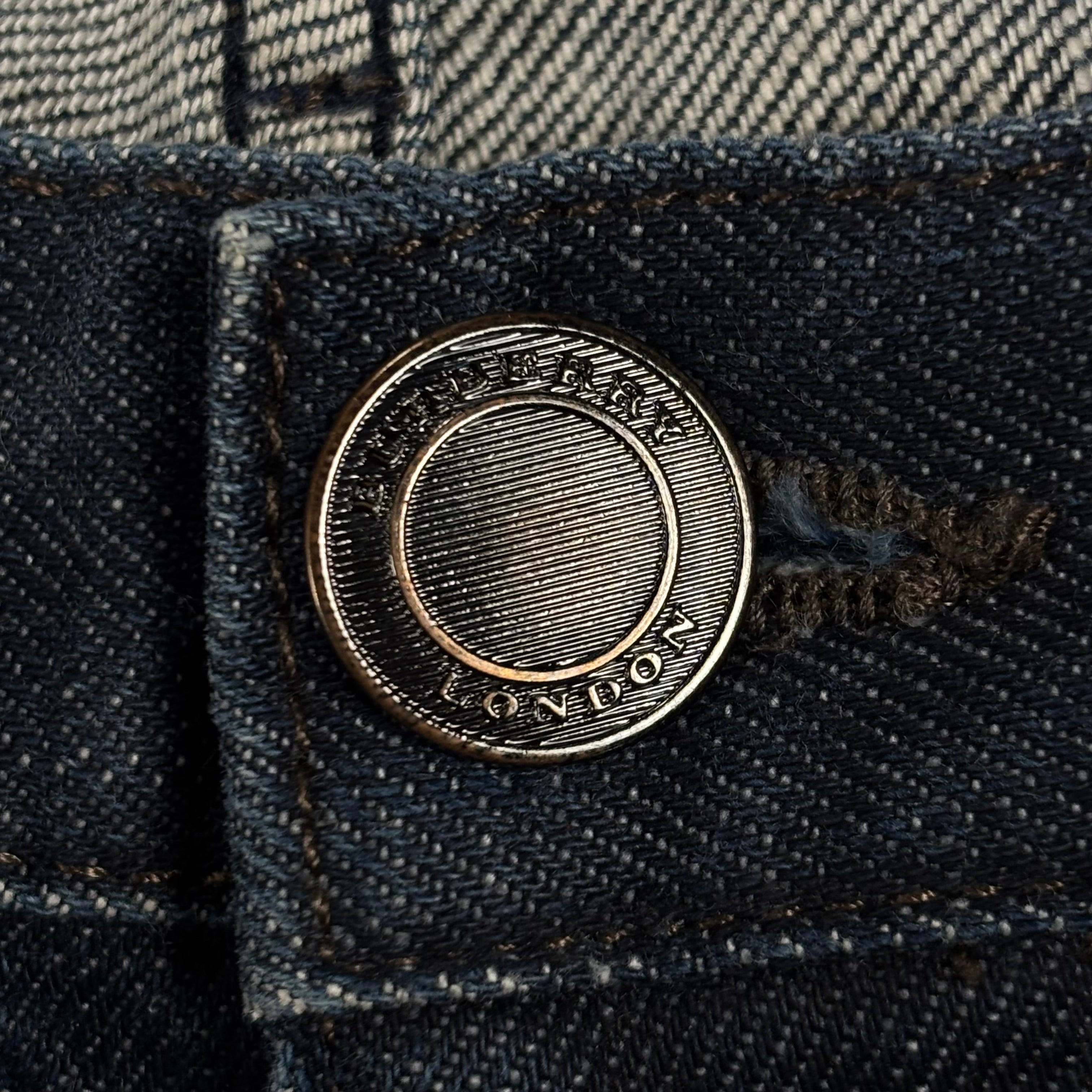 Burberry London Dark Wash Indigo Denim