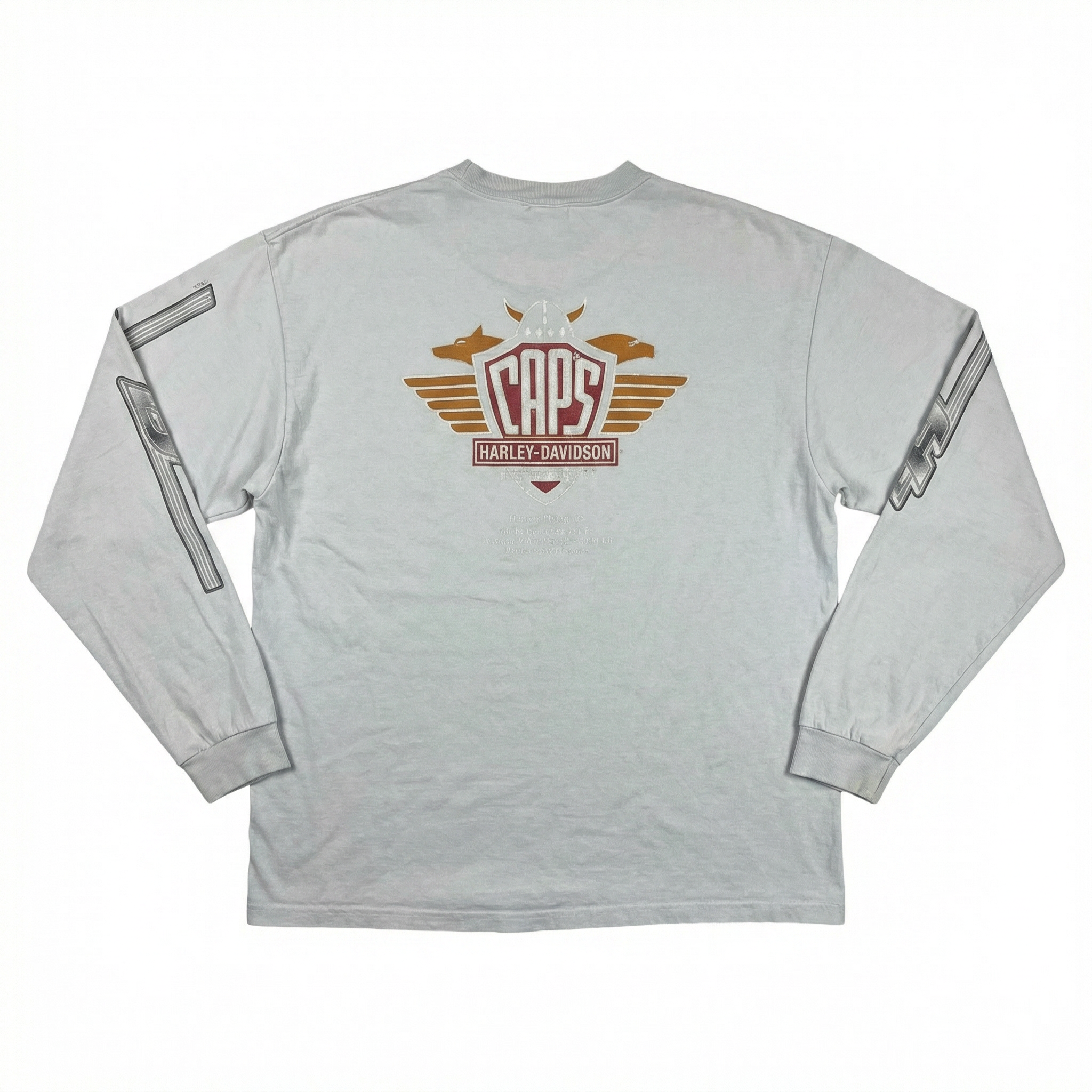 Vintage Harley-Davidson Motorcycles HD Long-Sleeve