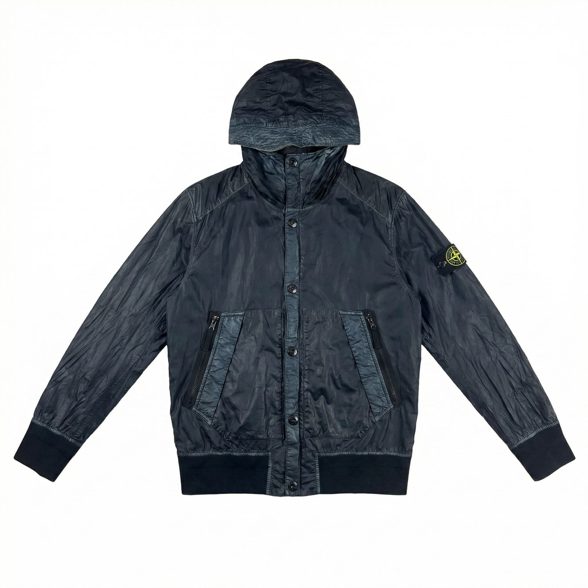 Stone Island Mussola Gommata Hooded Jacket 2013