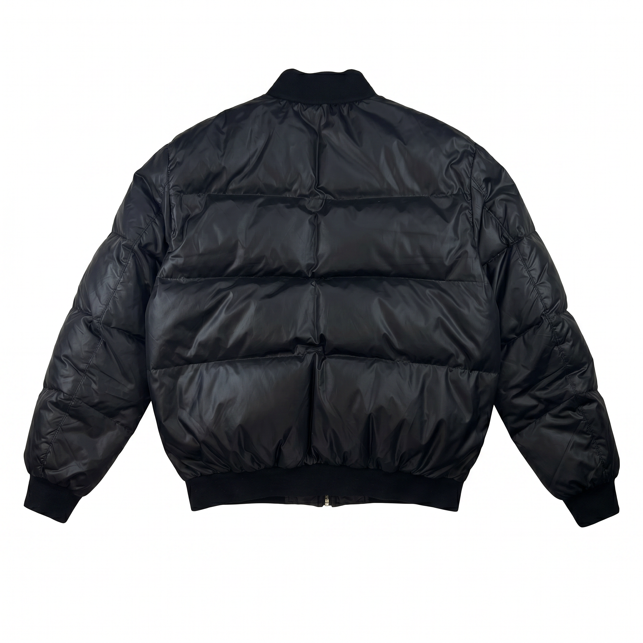 Zilli Black Duck Down Puffer Jacket