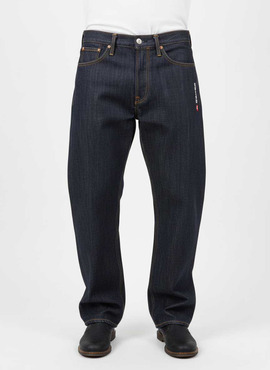 EVISU Golden Daicock Print & Embroidery Back