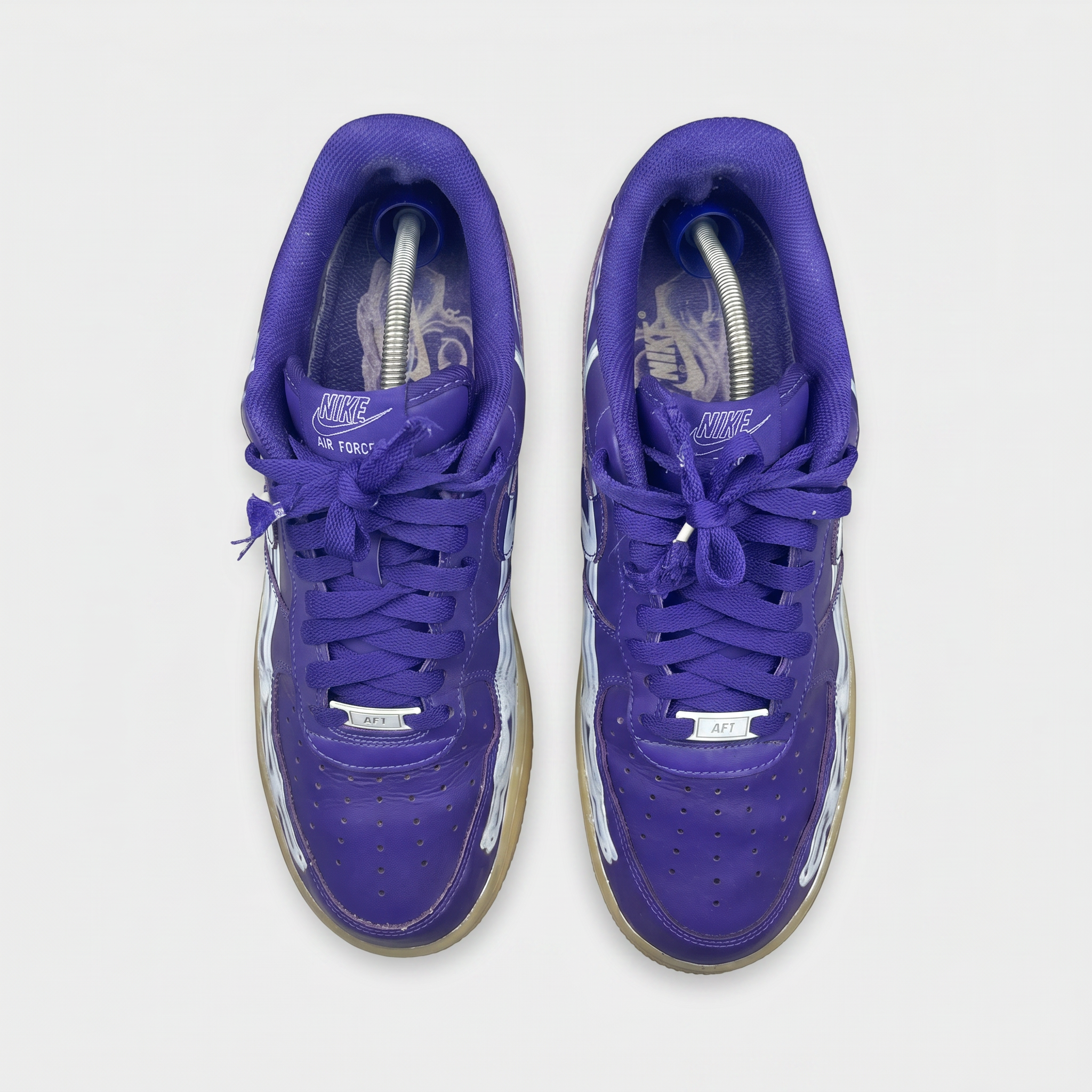 Nike Air Force 1 Low 'Purple Skeleton'