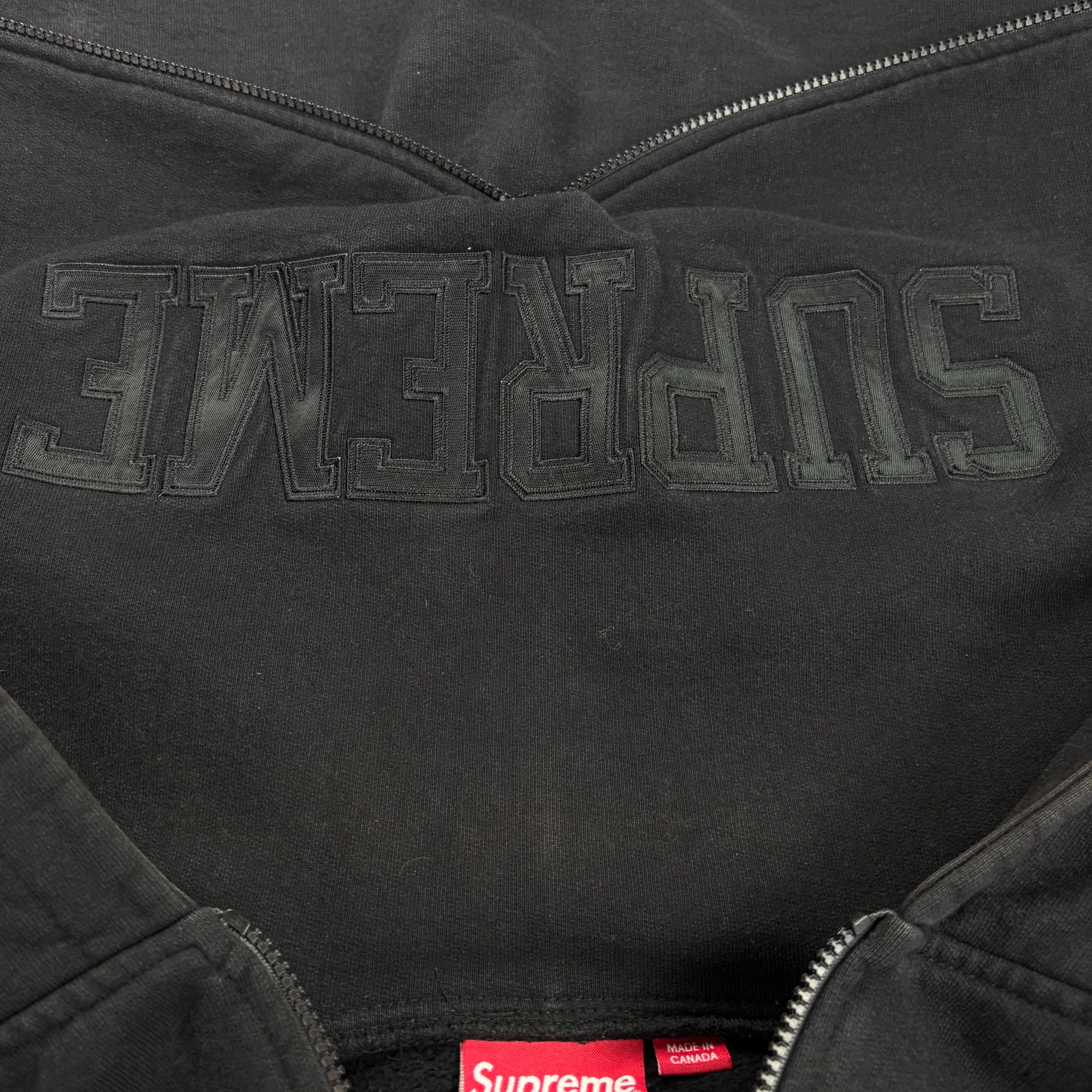 Supreme Split Hood Zip Up Sweat — FW16