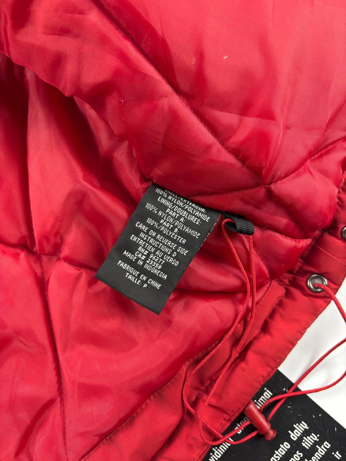 Vintage Oakley Software Y2K Hooded Jacket Red M