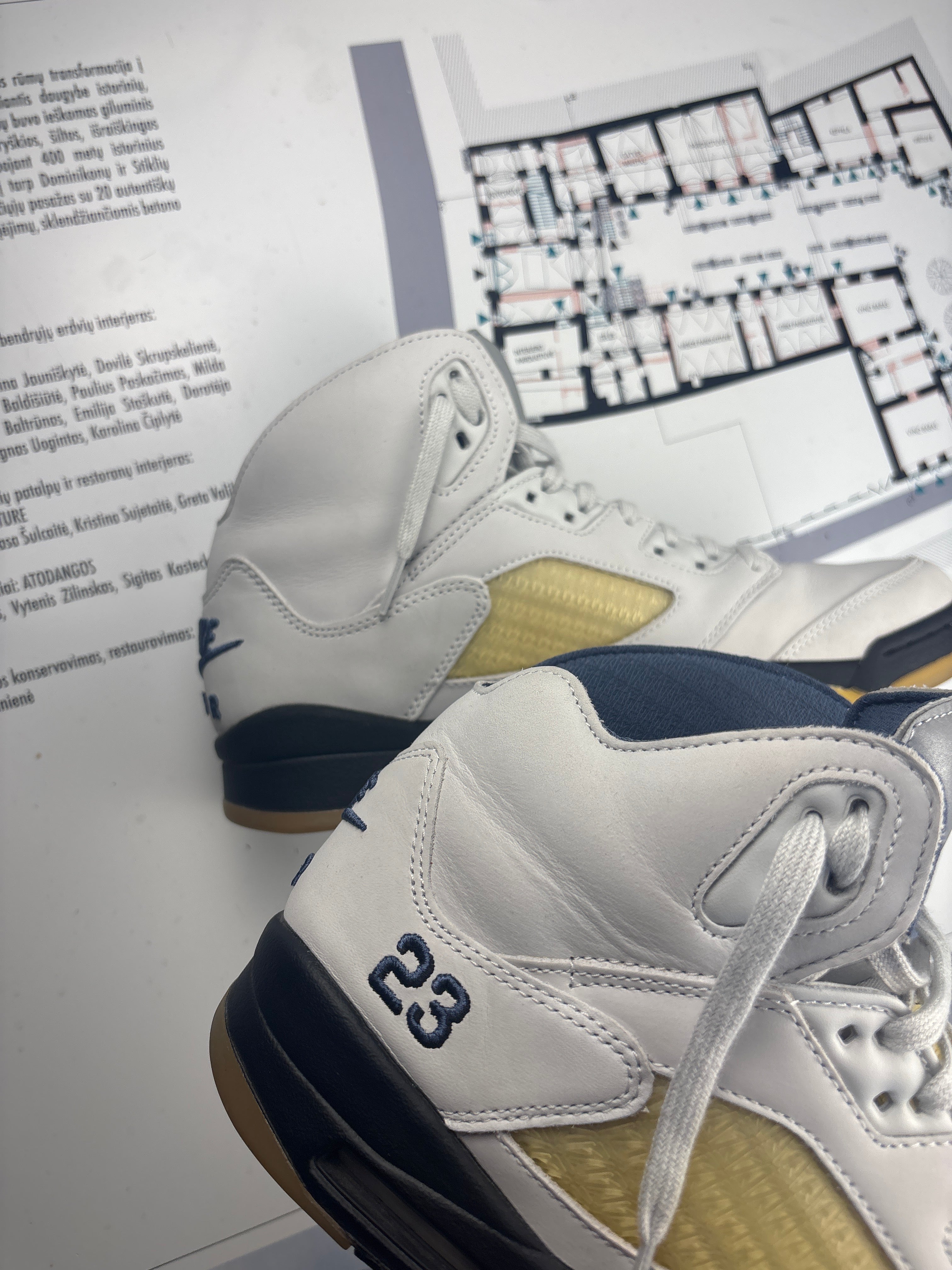 A Ma Maniére x Air Jordan 5 Retro SP “Dawn” — Photon Dust / Black