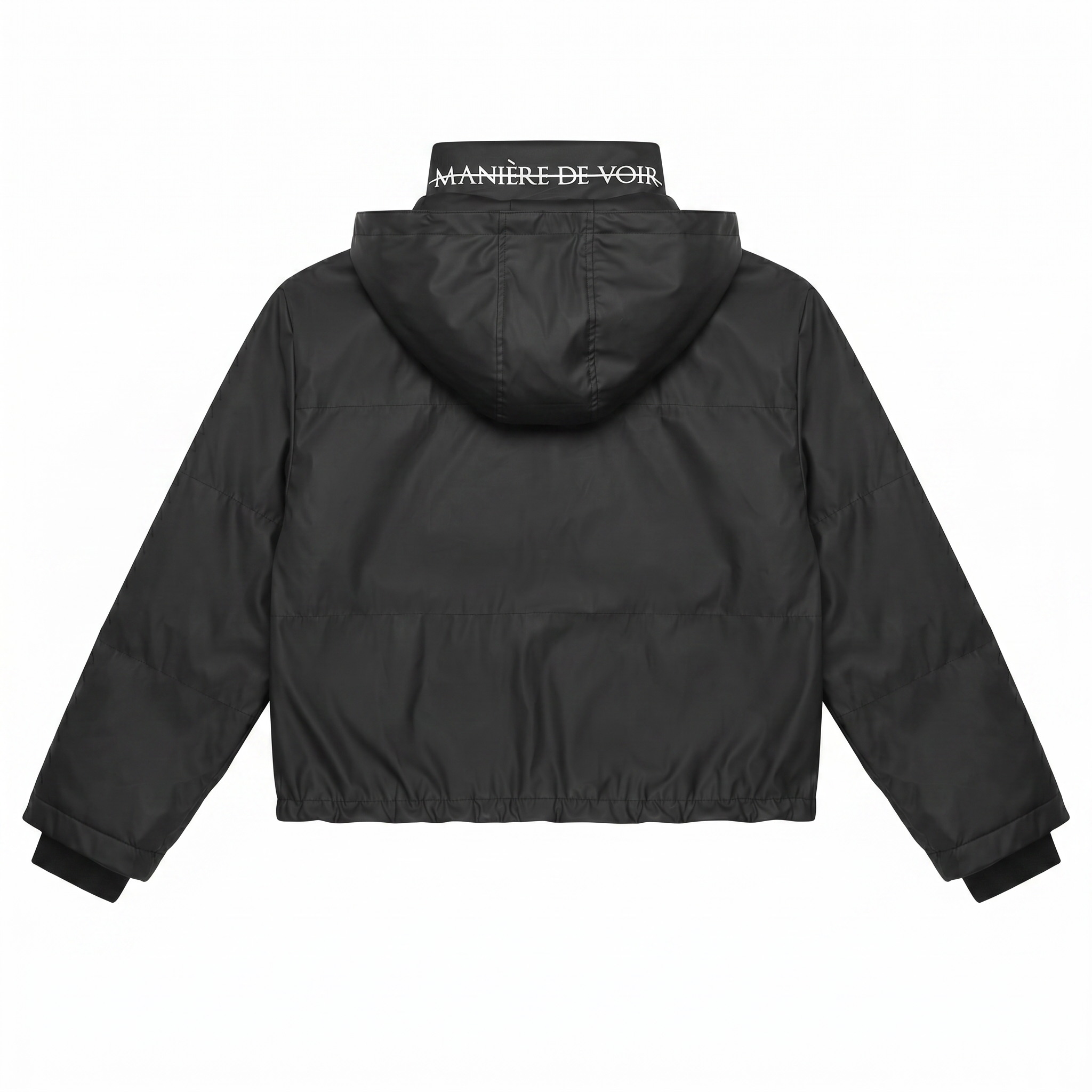 Manière De Voir Vegan Leather Zip Up Jacket