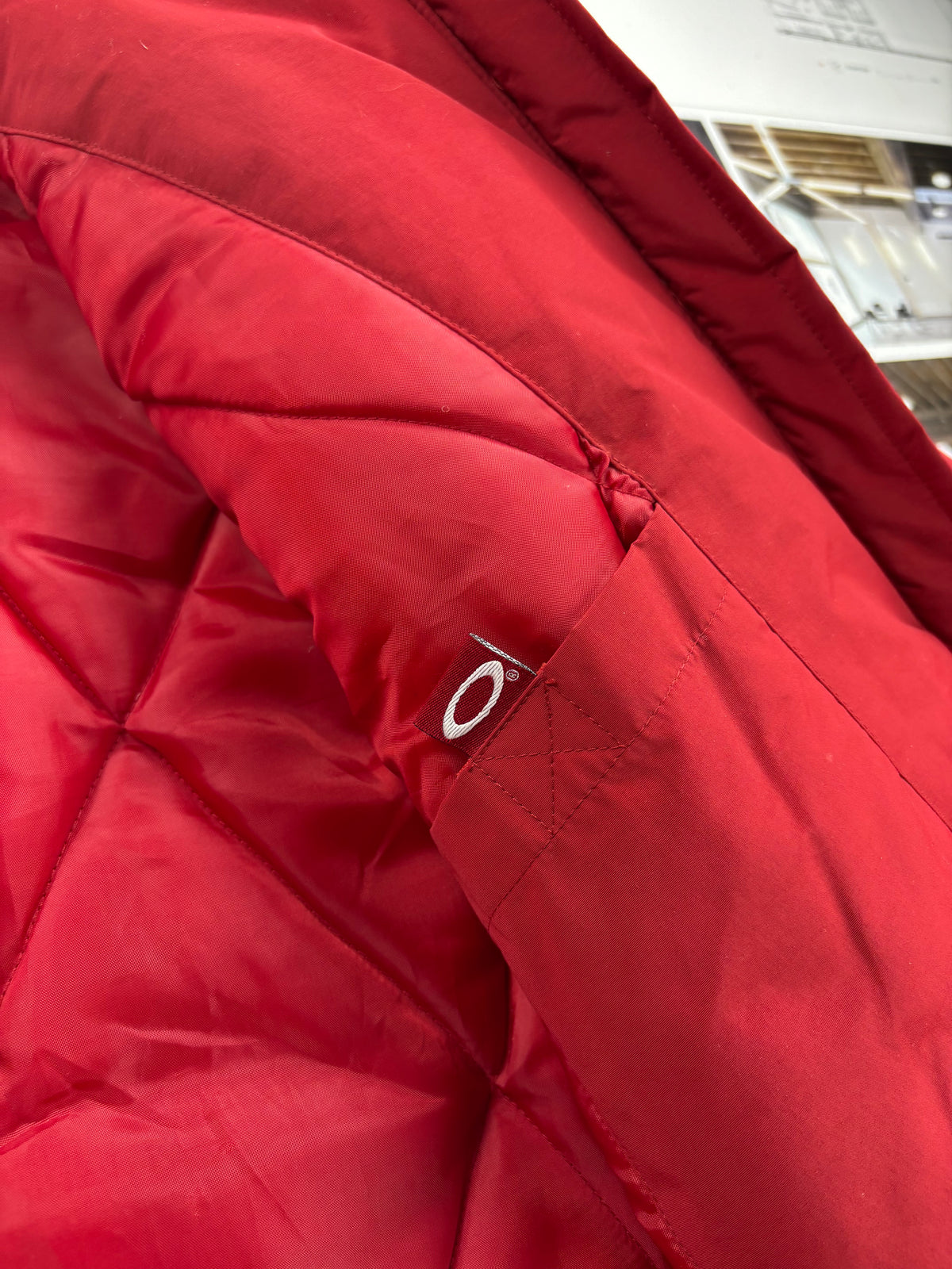 Vintage Oakley Software Y2K Hooded Jacket Red M