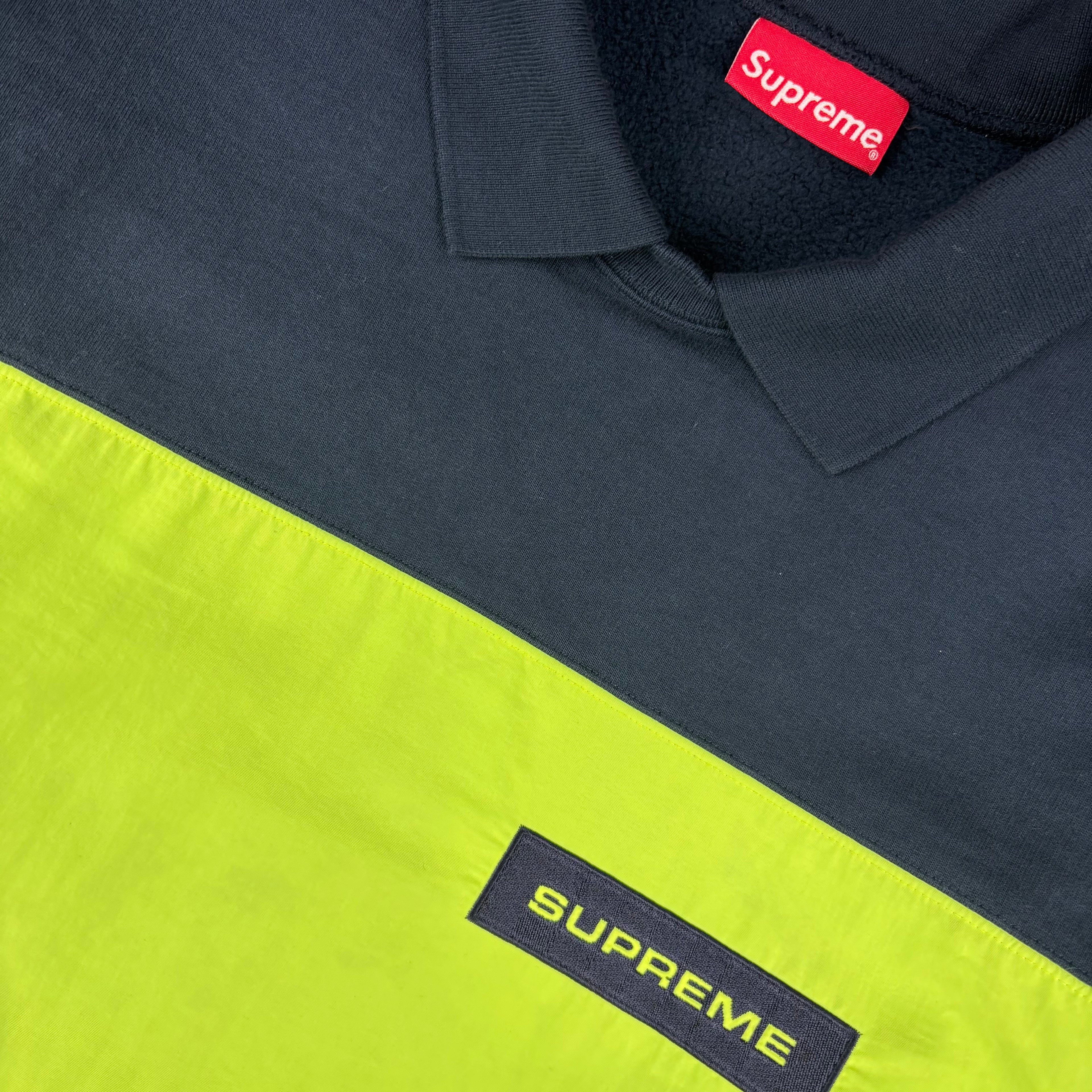 Supreme Polo Crewneck — FW17