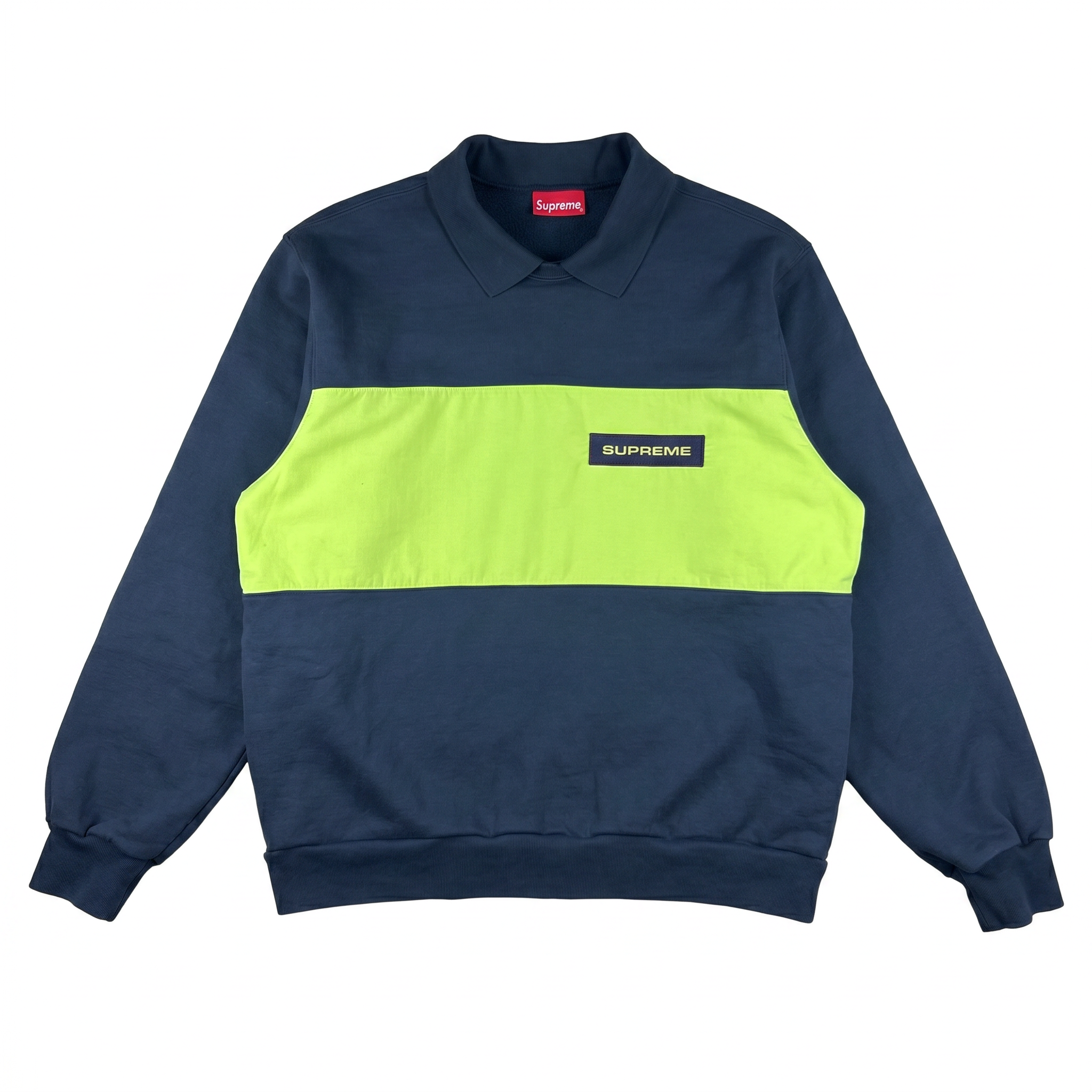 Supreme Polo Crewneck — FW17