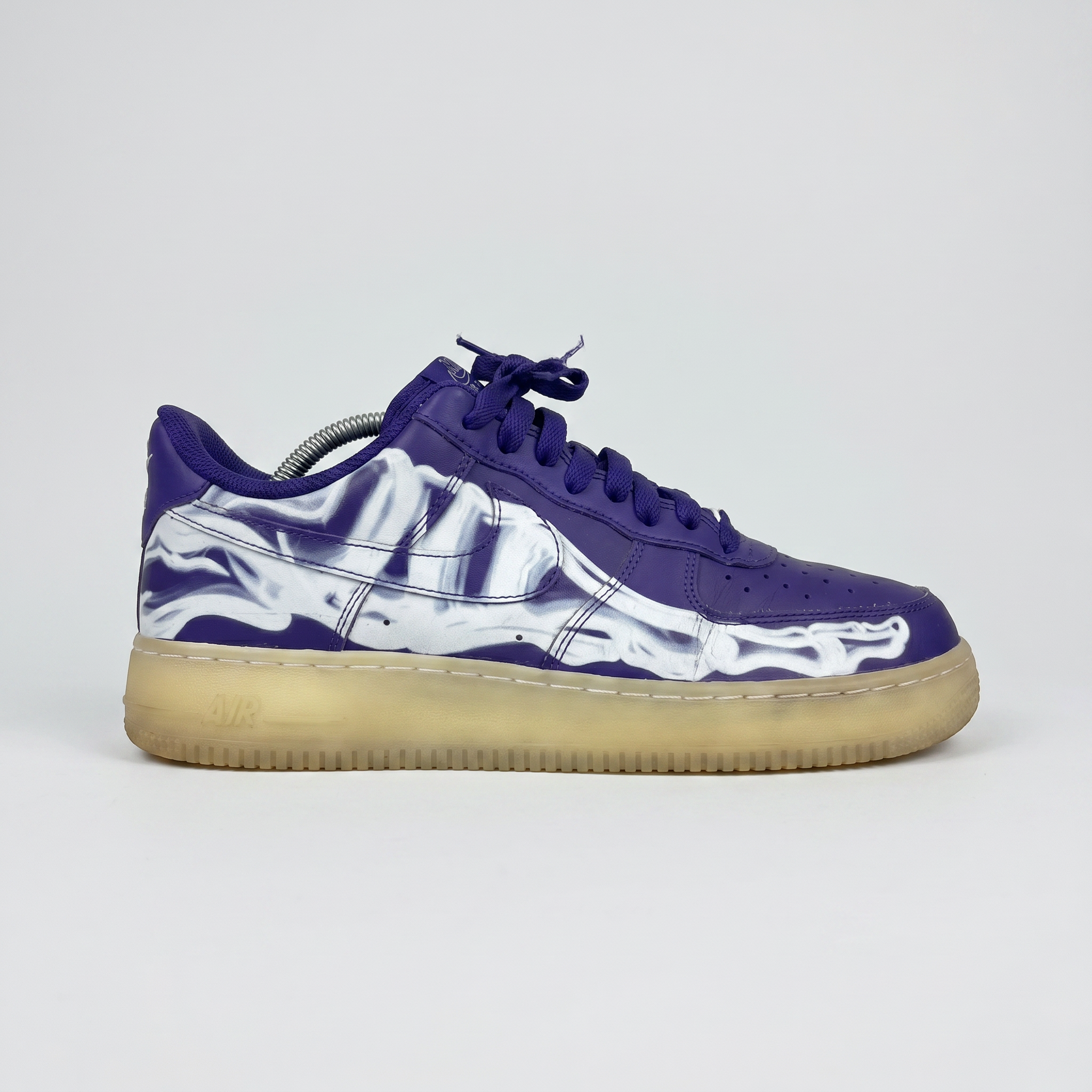 Nike Air Force 1 Low 'Purple Skeleton'