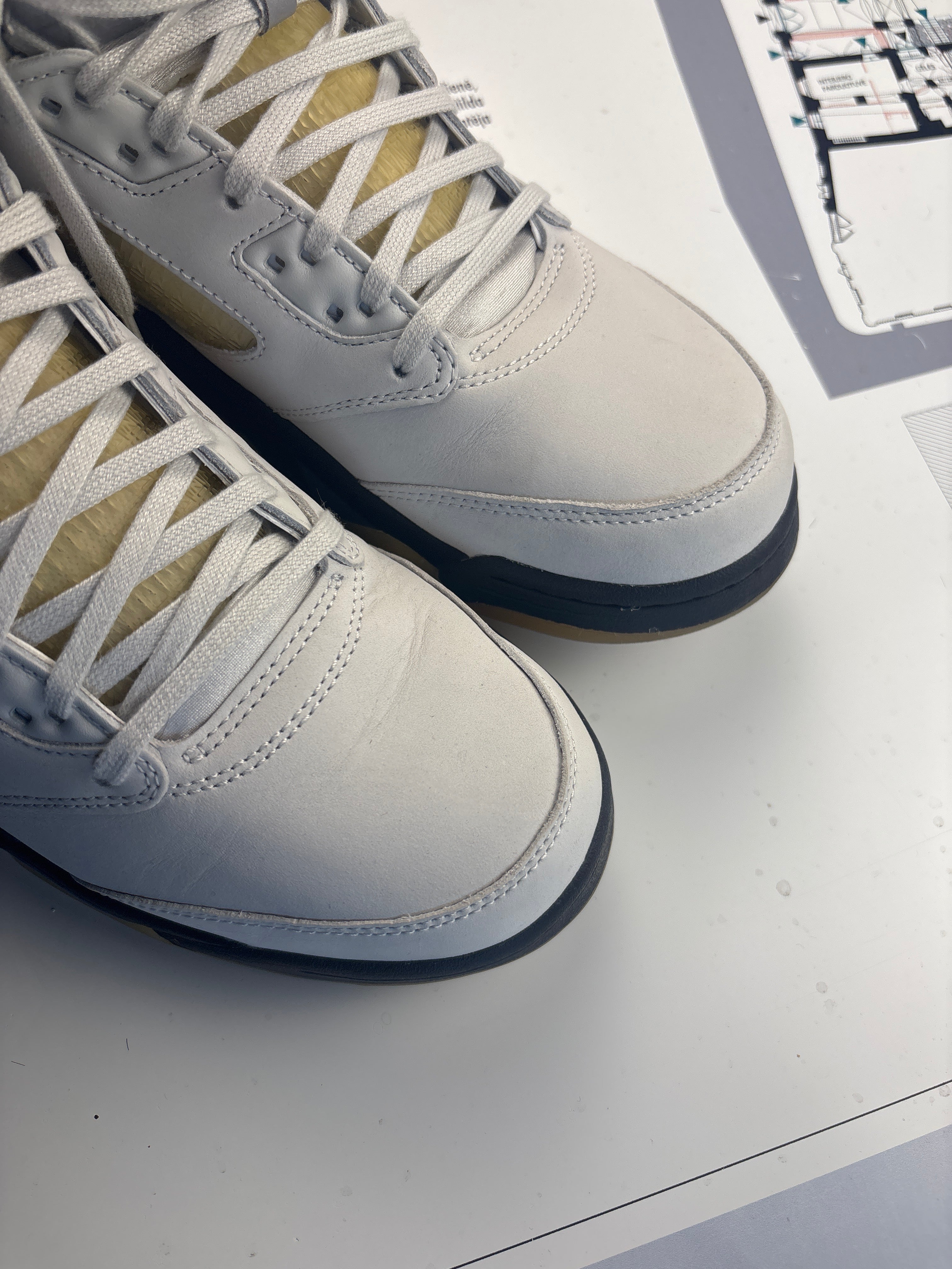 A Ma Maniére x Air Jordan 5 Retro SP “Dawn” — Photon Dust / Black