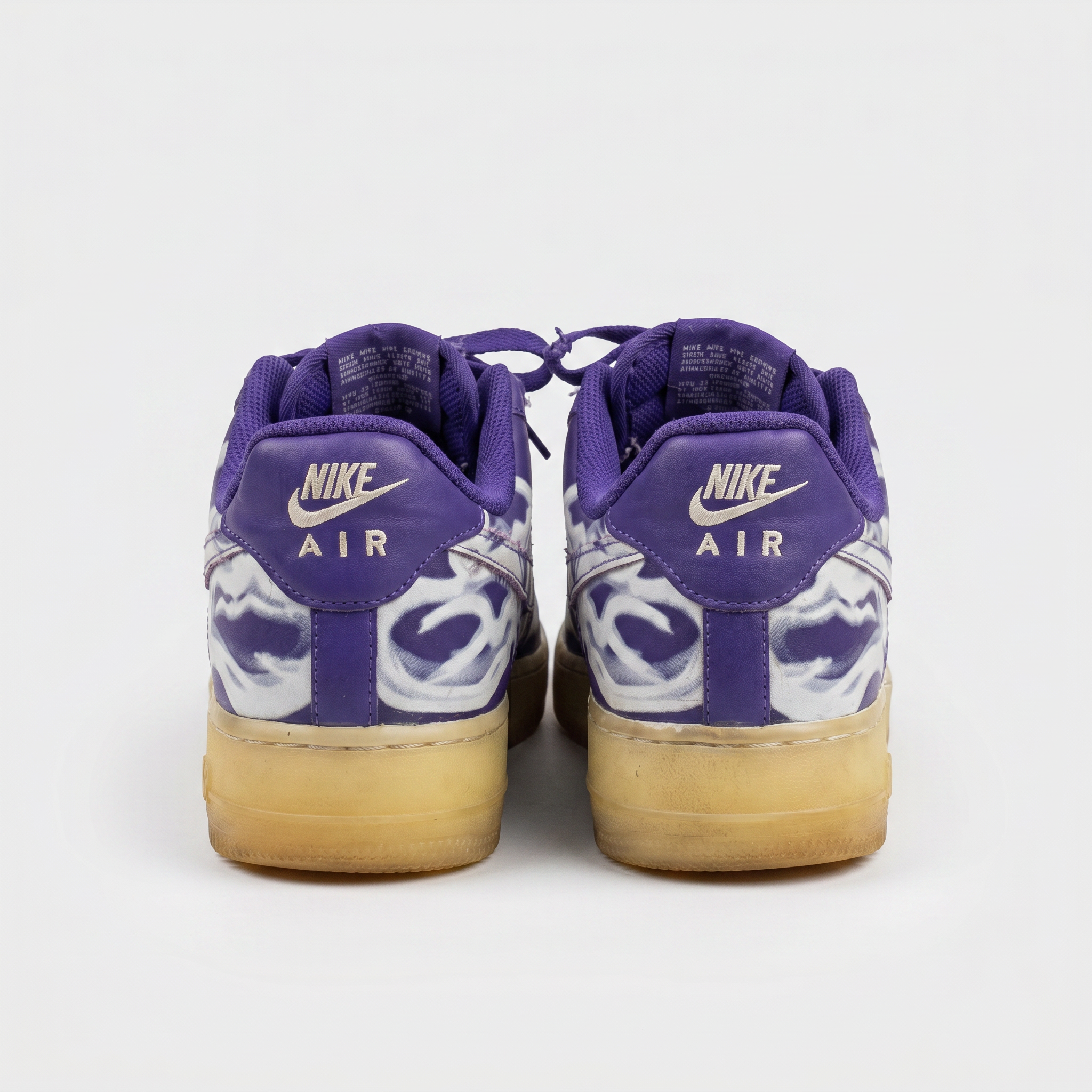 Nike Air Force 1 Low 'Purple Skeleton'