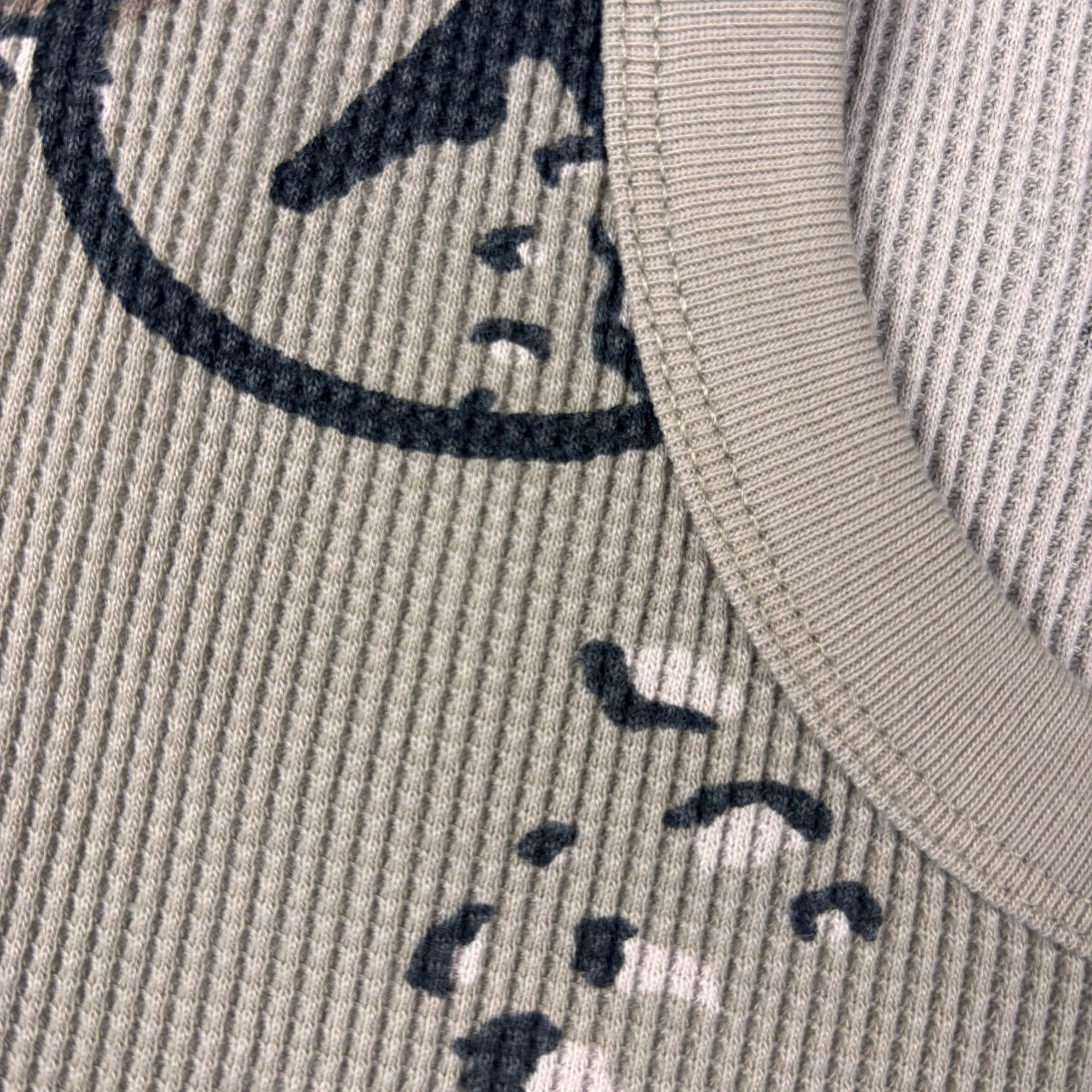 Supreme x Aphex Twin Thermal Long Sleeve — Chocolate Chip Camo