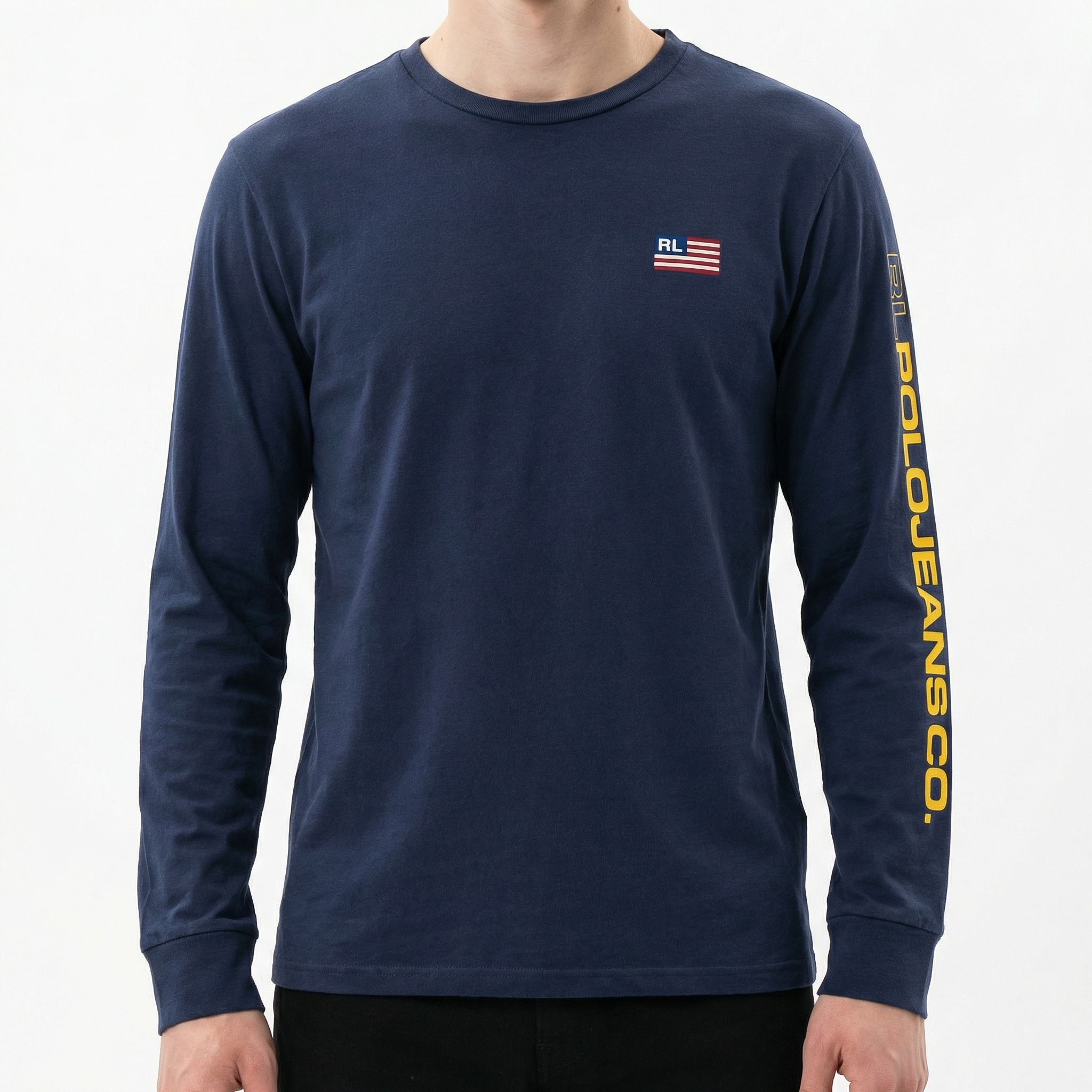 RLPoloJeans RL Flag Long Sleeve
