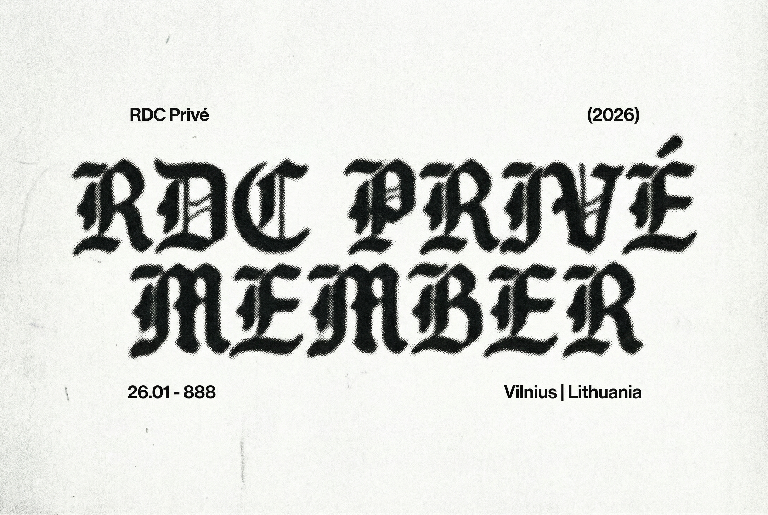 Private Member Digital Gift Card