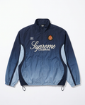 Supreme Umbro gradient track jacket navy front