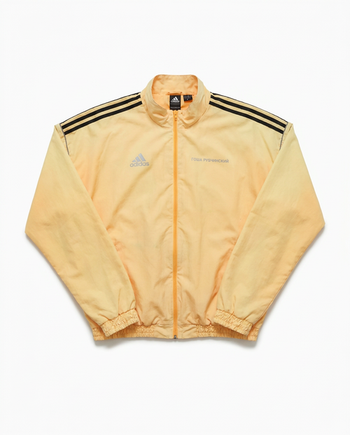 Gosha Rubchinskiy adidas track jacket yellow front