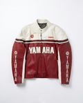 Yamaha leather racing jacket front