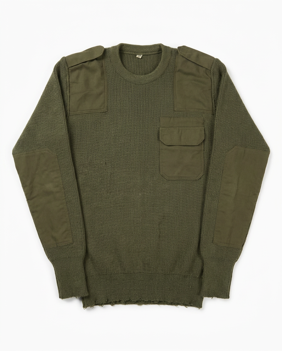 AI-generated flat-lay, front